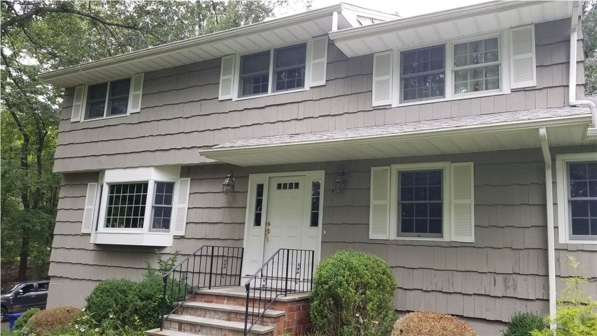 Aged Pewter James Hardie Siding - Ridgefield, CT